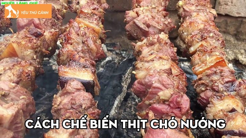 Thịt chó nướng – Các cách chế biến chuẩn vị và một số lưu ý khi ăn